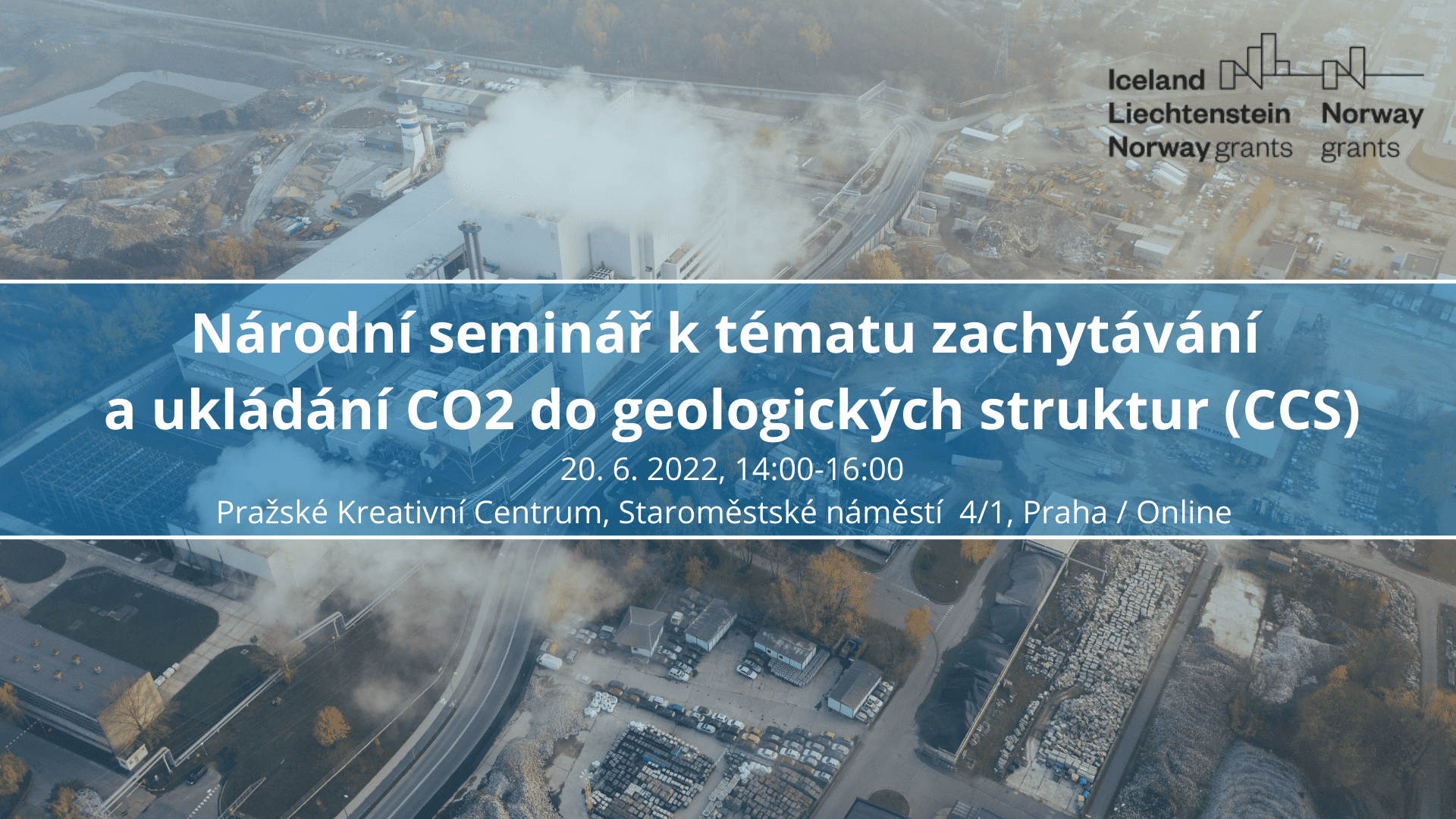 Národní seminář k tématu zachytávání a ukládání CO2 do geologických struktur (CCS)