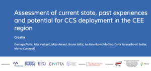 Assessment of current state, past experiences and potential for CCS deployment in the CEE region – Croatia